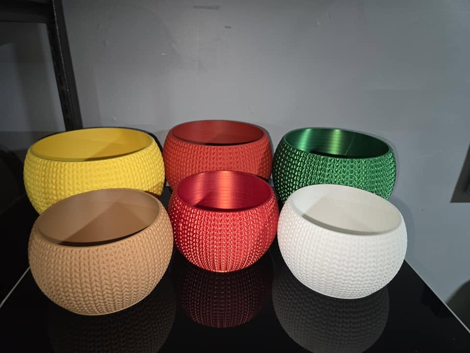 Knitted Bowls
