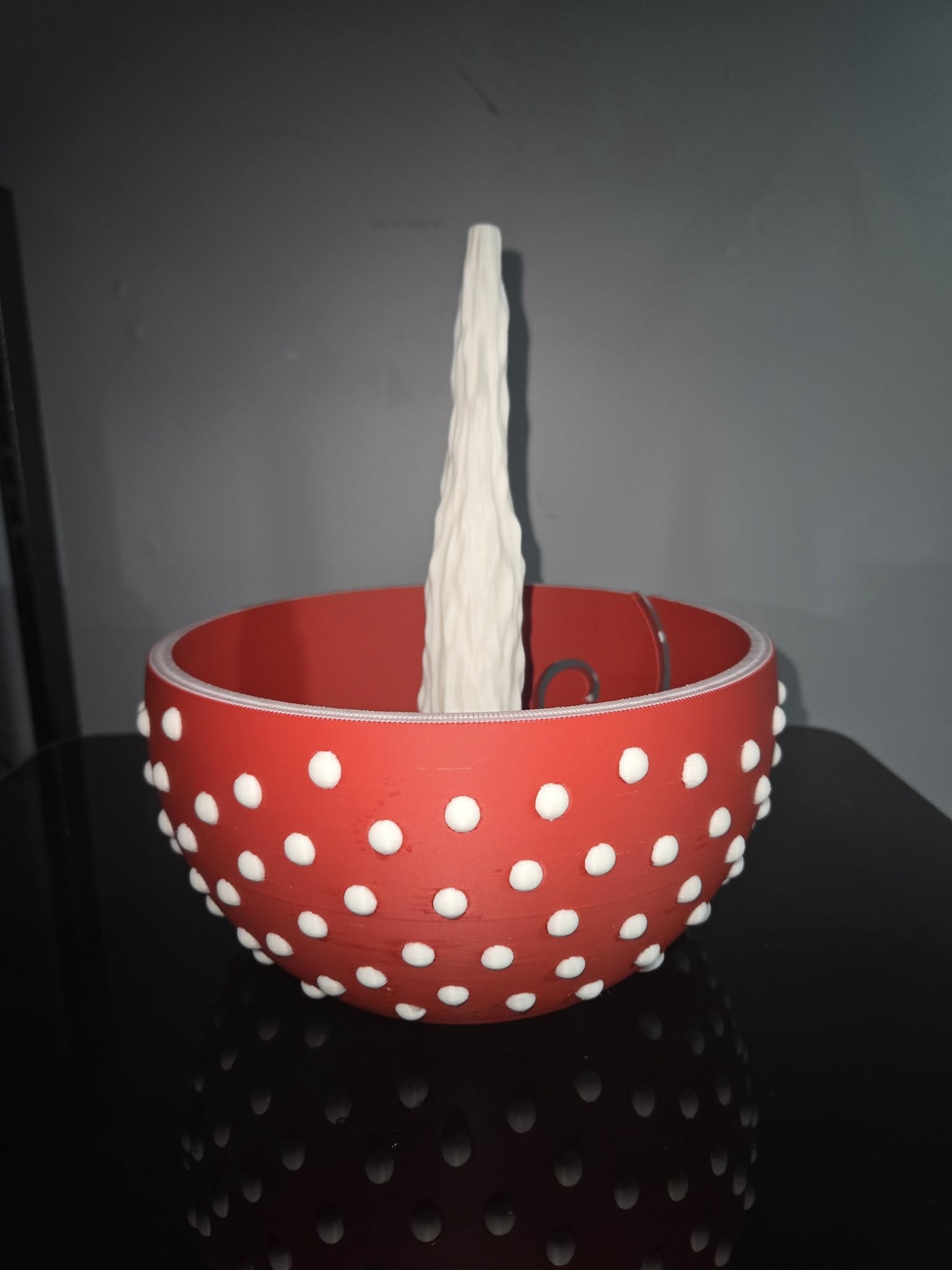 Mushroom Yarn Bowl
