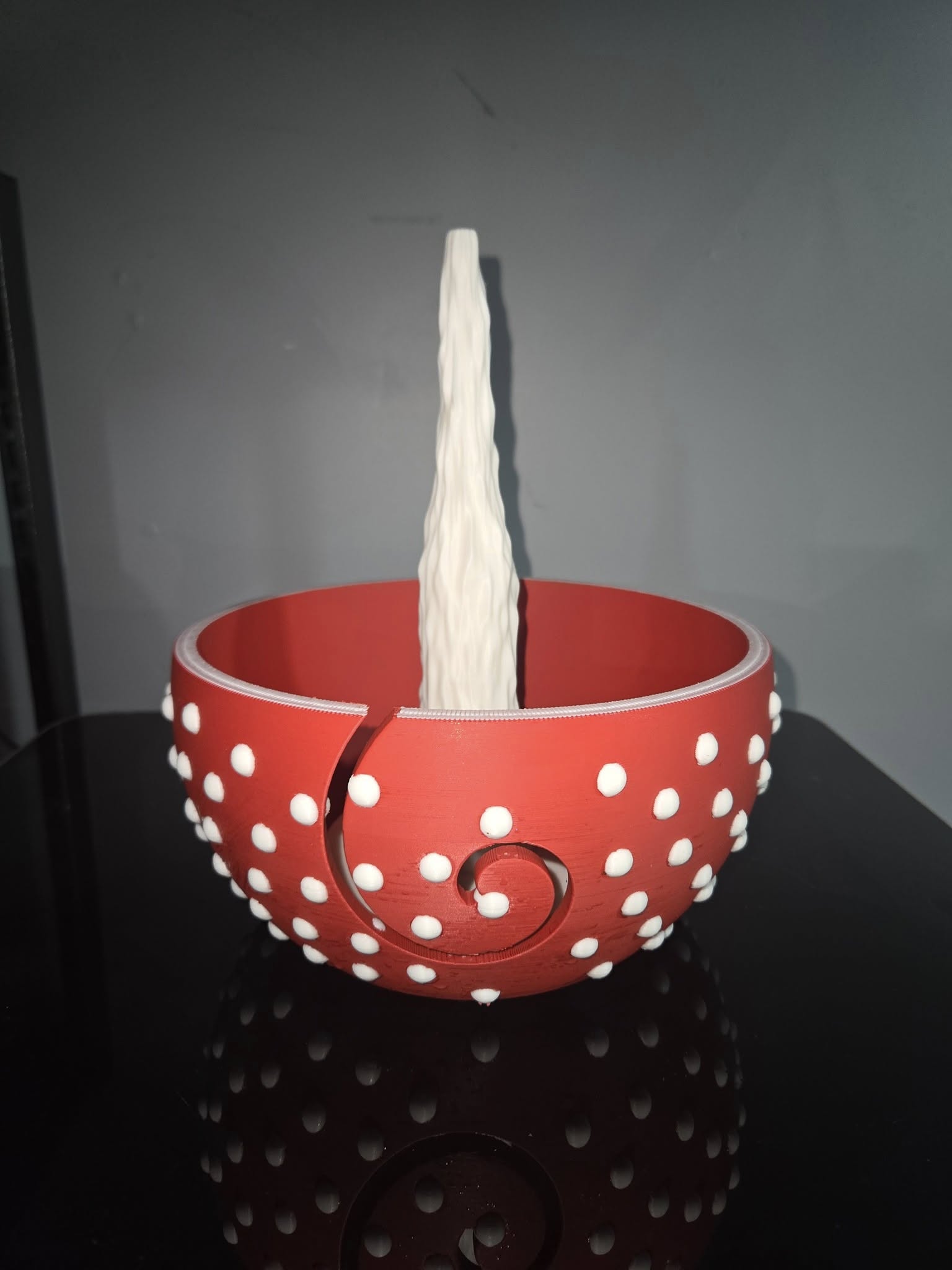 Mushroom Yarn Bowl